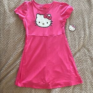 Hello Kitty Pink Apple Tag Dress